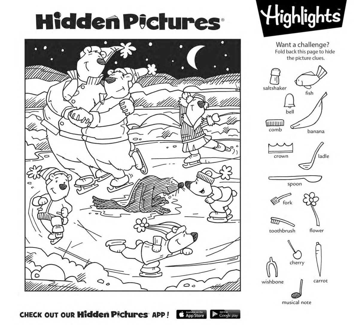 Free Printable Highlights Hidden Pictures Free Printable