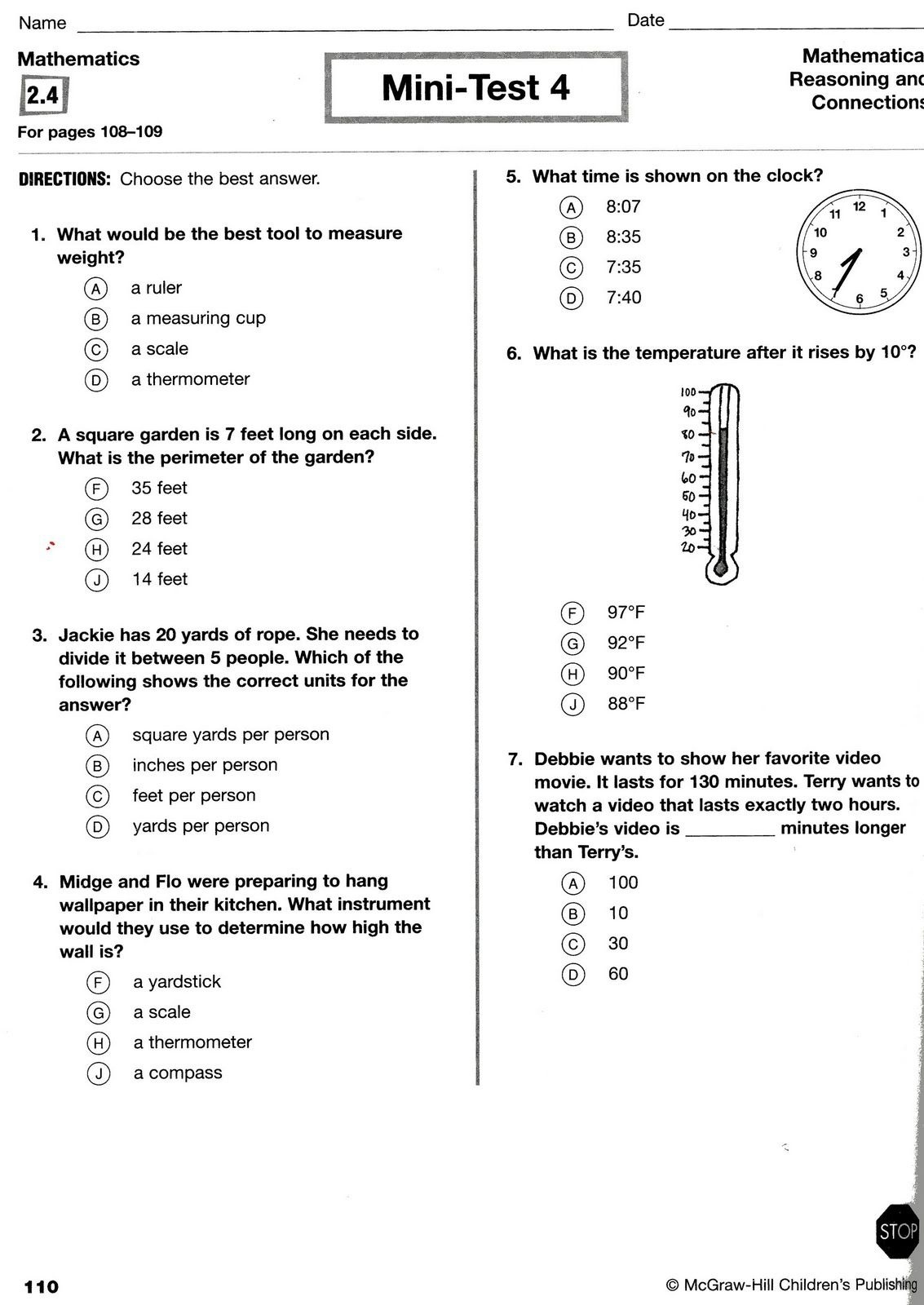 Free Printable Informal Math Assessments Free Printable