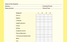 free printable kindergarten report cards Free Printable Kindergarten Report Cards