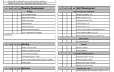 free printable kindergarten report cards free printable Free Printable Kindergarten Report Cards Free Printable