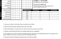 Free Printable Logic Puzzles For Middle School Free Printable