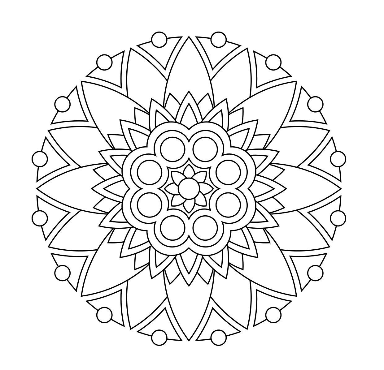 Free Printable Mandalas Pdf Free Printable