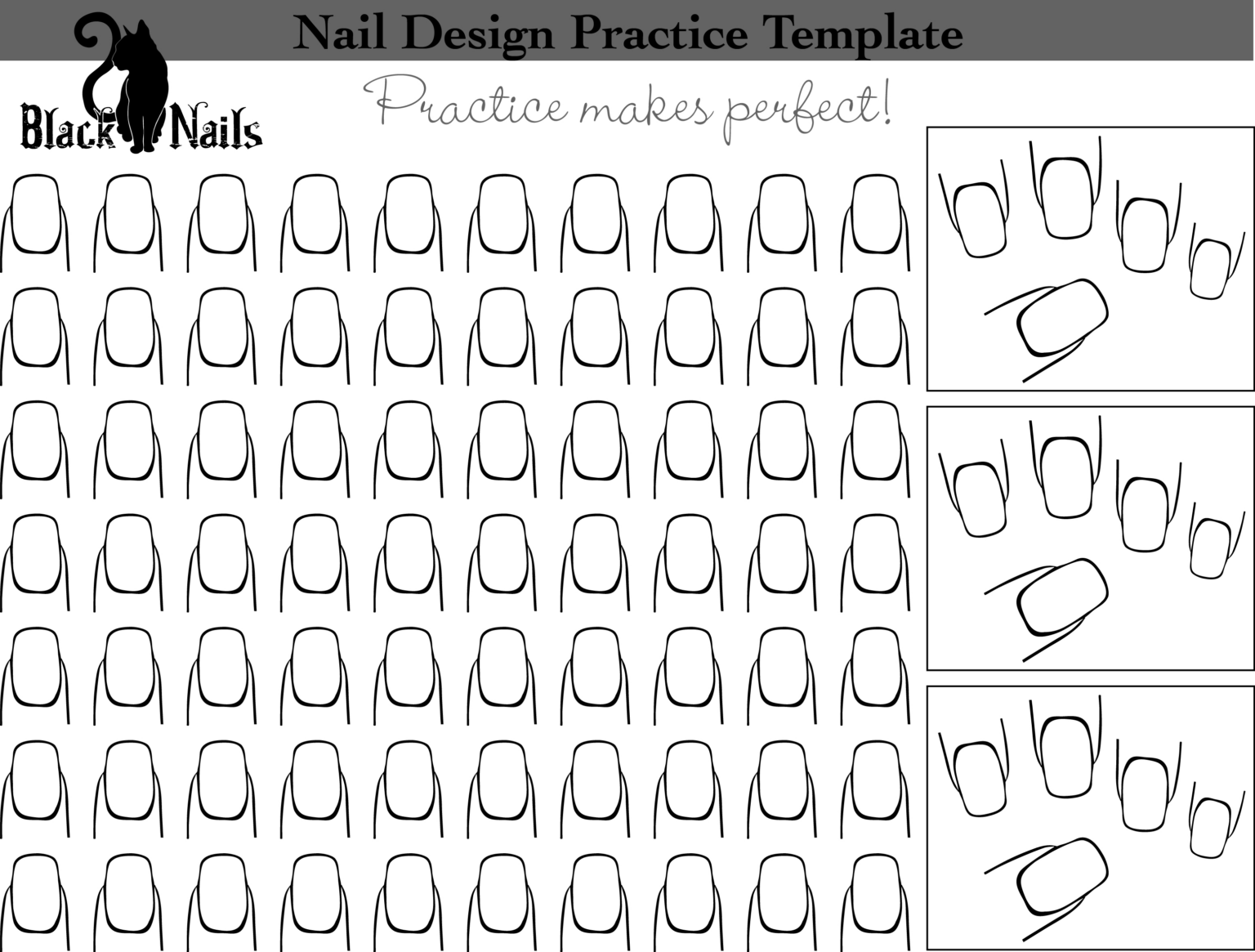 Free Printable Nail Art Designs Free Printable Rossy Printable