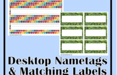 Free Printable Name Tags For School Desks Free Printable