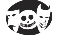 Free Printable Nightmare Before Christmas Pumpkin Stencils