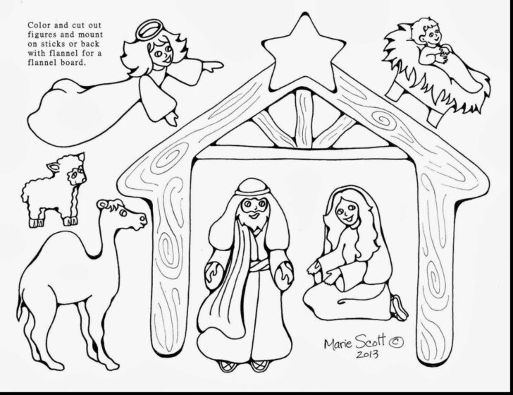 Free Printable Pictures Of Nativity Scenes