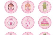 Free Printable Princess Birthday Cupcake Toppers Printable Party Kits