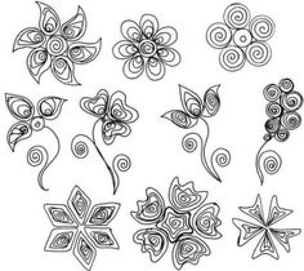 Free Printable Quilling Patterns Free Printable