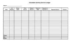 Free Printable Rent Ledger