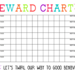 Free Printable Reward Charts For Teenagers Free Printable