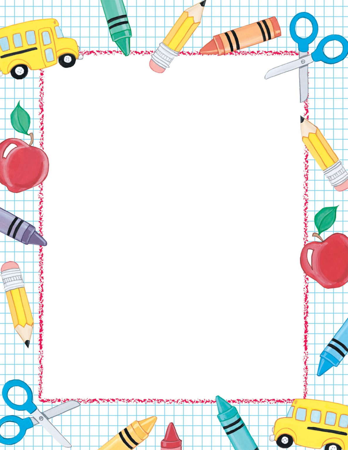 Free Printable School Stationery Borders Free Printable Rossy Printable