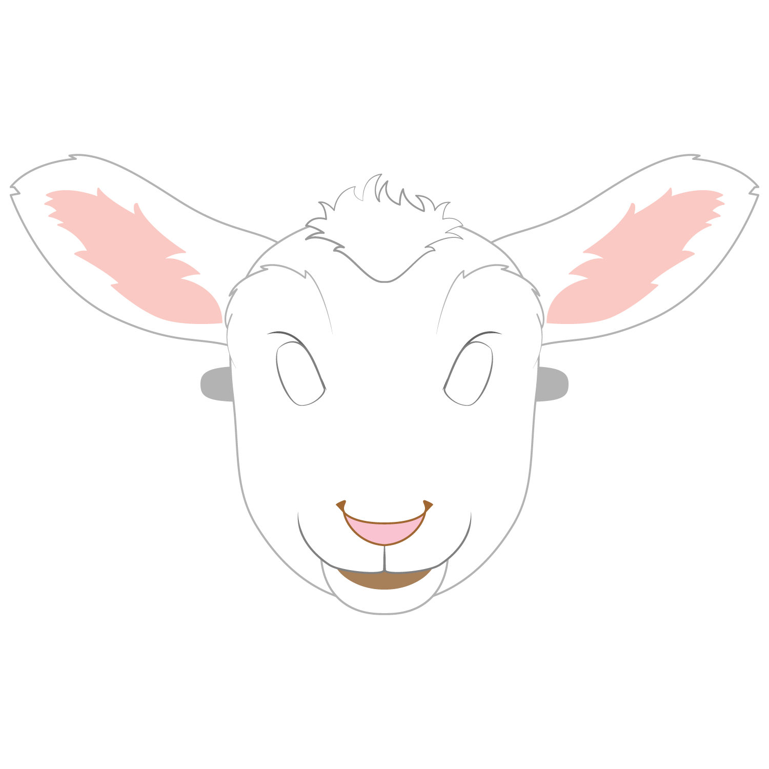 Free Printable Sheep Mask Free Printable