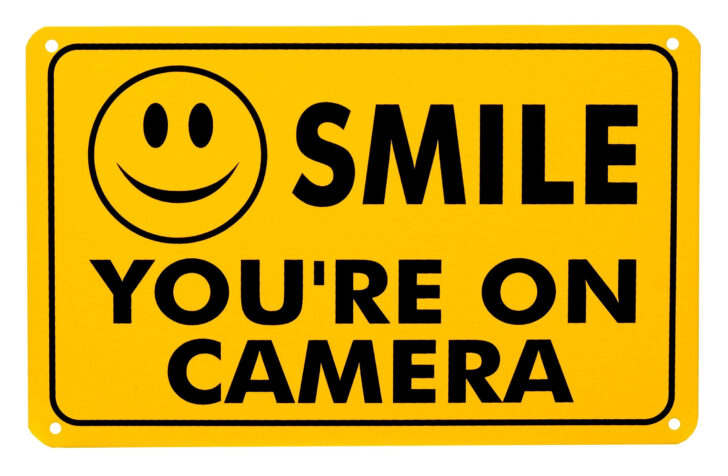 Free Printable Smile Your On Camera Sign Free Printable | Rossy Printable