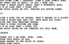 free printable southern gospel song lyrics free printable 3 Free Printable Southern Gospel Song Lyrics Free Printable