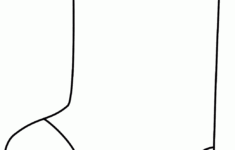 Free Printable Stocking Template Christmas Stocking Template