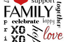 Free Printable Subway Art Template