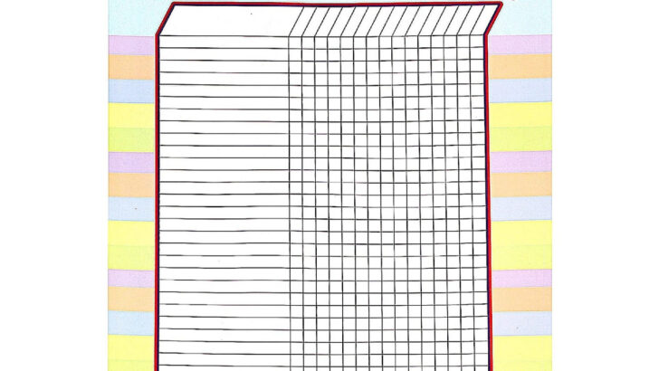 Free Printable Sunday School Attendance Sheets Sunday Choices | Rossy ...
