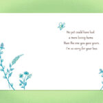 Free Printable Sympathy Cards For Dogs Printable Card Free