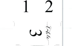 free printable table numbers 1 20 free printable Free Printable Table Numbers 1 20 Free Printable