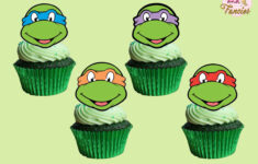 Free Printable Teenage Mutant Ninja Turtle Cupcake Toppers Free Printable