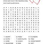 Free Printable Valentine Word Search For Adults Free Printable