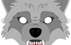 Free Printable Wolf Mask Free Printable
