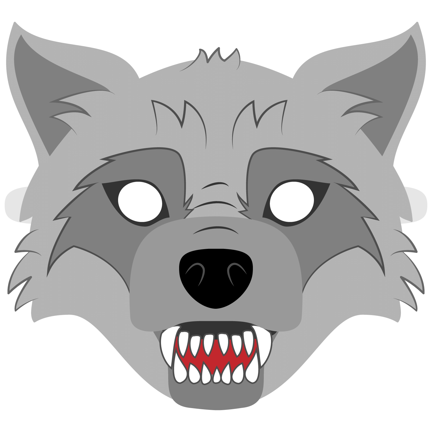 Free Printable Wolf Mask Free Printable