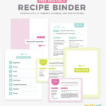 Free Recipe Cards Cookbook People Free Printable Recipe Dividers