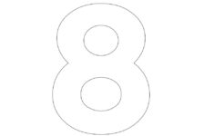 Free Stencil Letters To Print And Cut Out Free Printable 5 Inch