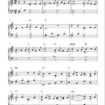 Frozen Piano Sheet Music Free Printable Free Printable