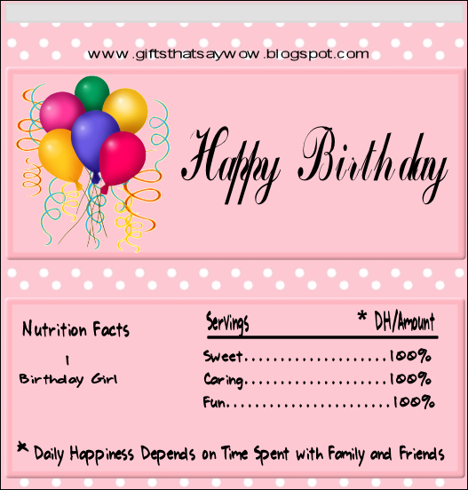 GIFTS THAT SAY WOW Fun Crafts And Gift Ideas Free Printable Happy 