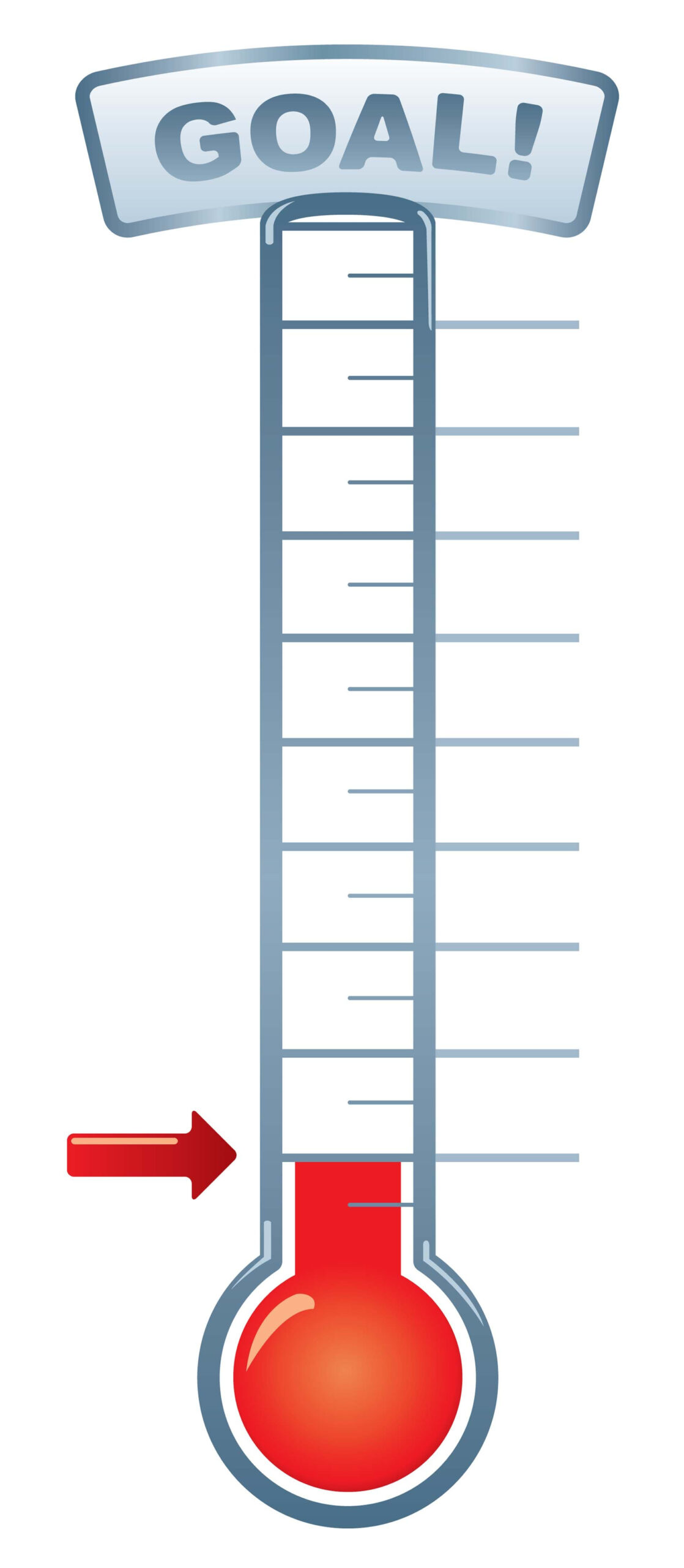 Goal Thermometer Goal Thermometer Printable Goal Charts