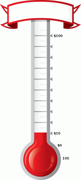 Goal Thermometer Printable Cliparts co