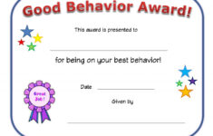 good behavior certificate pdf pdf format e database Good Behavior Certificate PDF PDF Format E database
