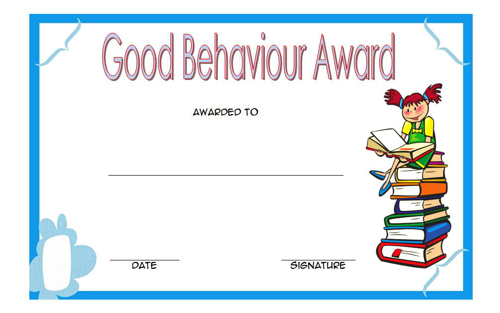 Good Behaviour Certificate 10 Best Template Ideas FREE In 2020