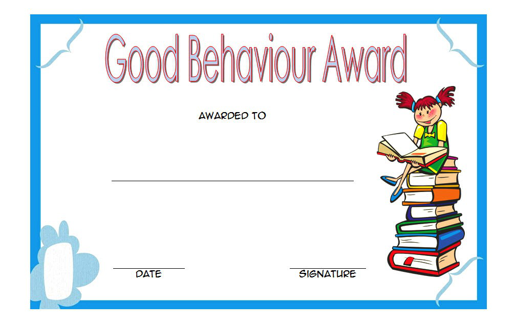 Good Behaviour Certificate 10 Best Template Ideas FREE In 2020 