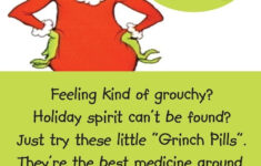 Grinch Pills Free Printable Free Printable