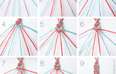 Heart Pattern Friendship Bracelets Tutorial AllCrafts Free Crafts Update