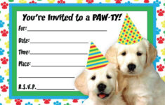 Invite Puppy Invitations Dog Birthday Invitations Puppy Birthday