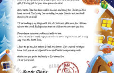 items similar to personalized letter from santa claus printable Items Similar To Personalized Letter From Santa Claus Printable