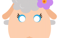 Lamb Mask Template Free Printable Papercraft Templates Free