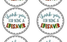 Lifesaver Appreciation Gift Tags By Cursive And Crayons TpT
