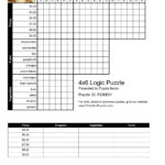 Logic Grid Puzzles Printable 79 Images In Collection Page 2