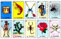 Loteria Collage Sheet Vintage Loteria Cards Mexican Bingo Day