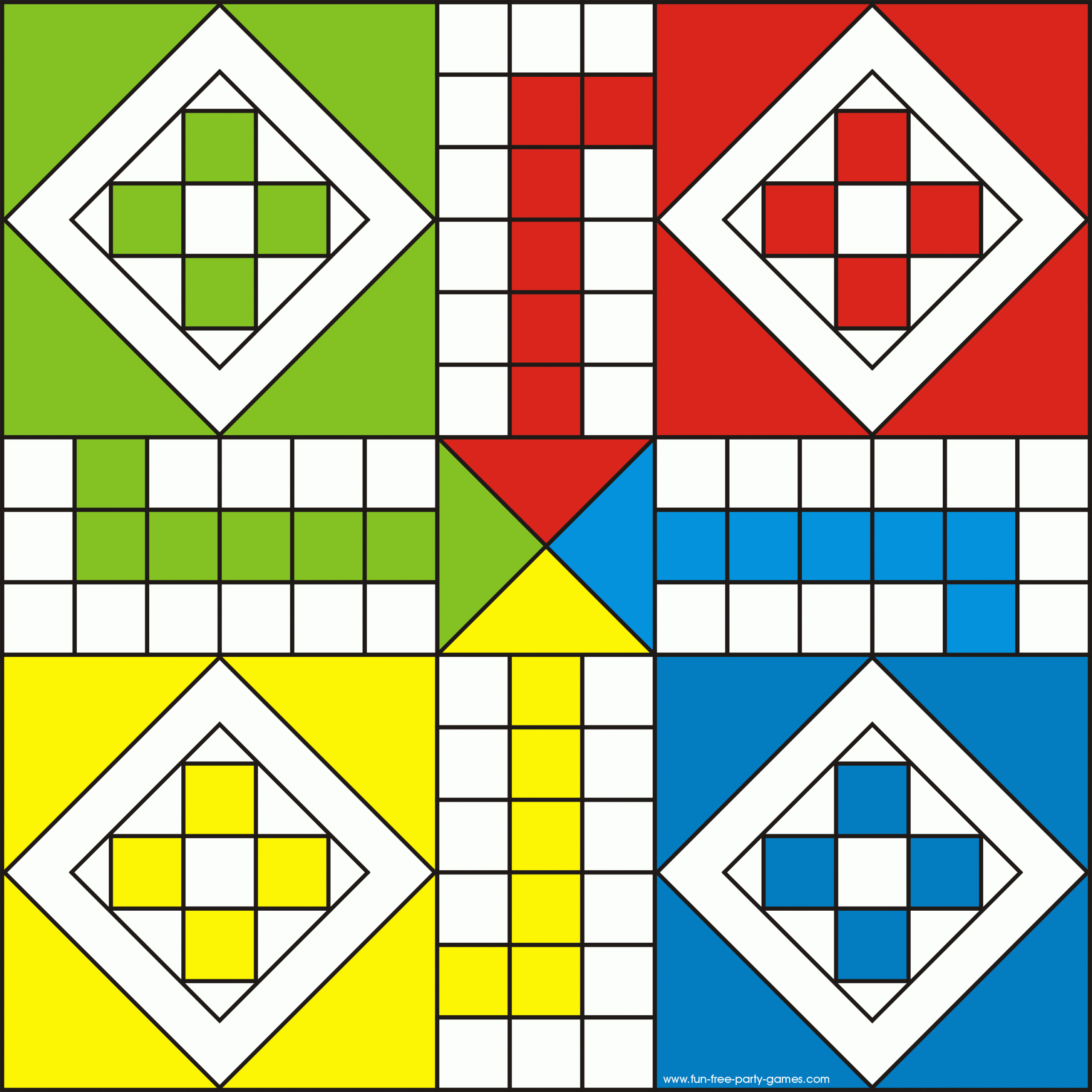 Ludo Board Game Wikipedia The Free Encyclopedia Clip Art Library 