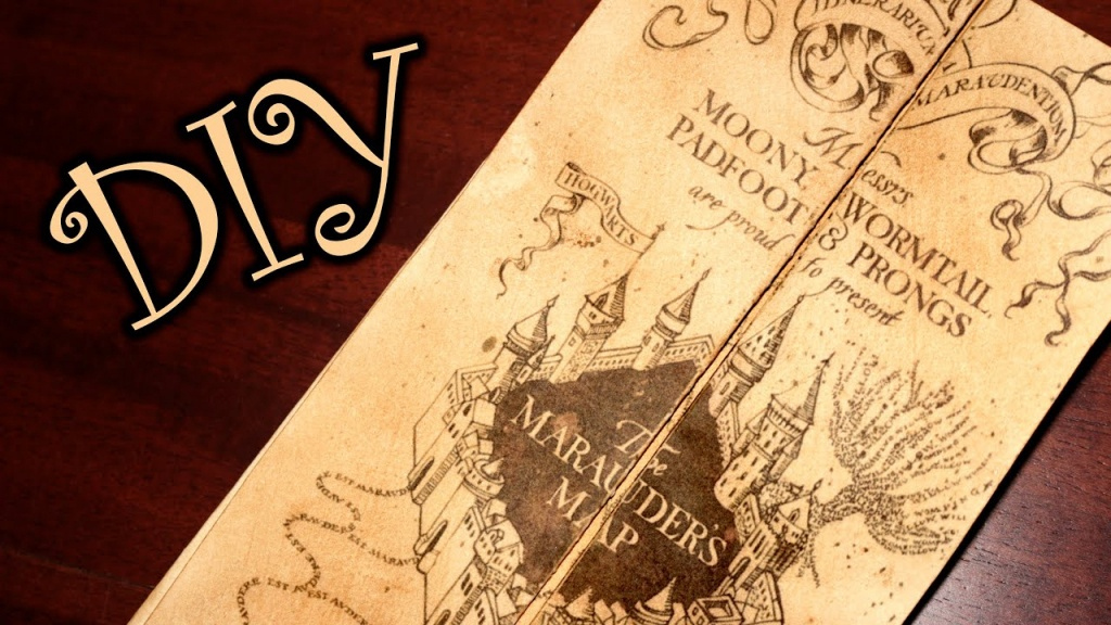 Marauder 39 s Map Harry Potter Harry Potter Marauders Map Harry 
