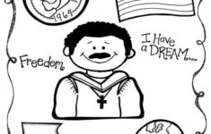 Martin Luther King Jr Coloring Pages And Worksheets Best Coloring