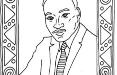 Martin Luther King Jr Coloring Pages And Worksheets Best Coloring