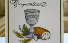 Marybeth s Time For Paper First Holy Communion Card