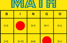 Math Bingo Free Printable Game To Help All Students Learn Math Facts